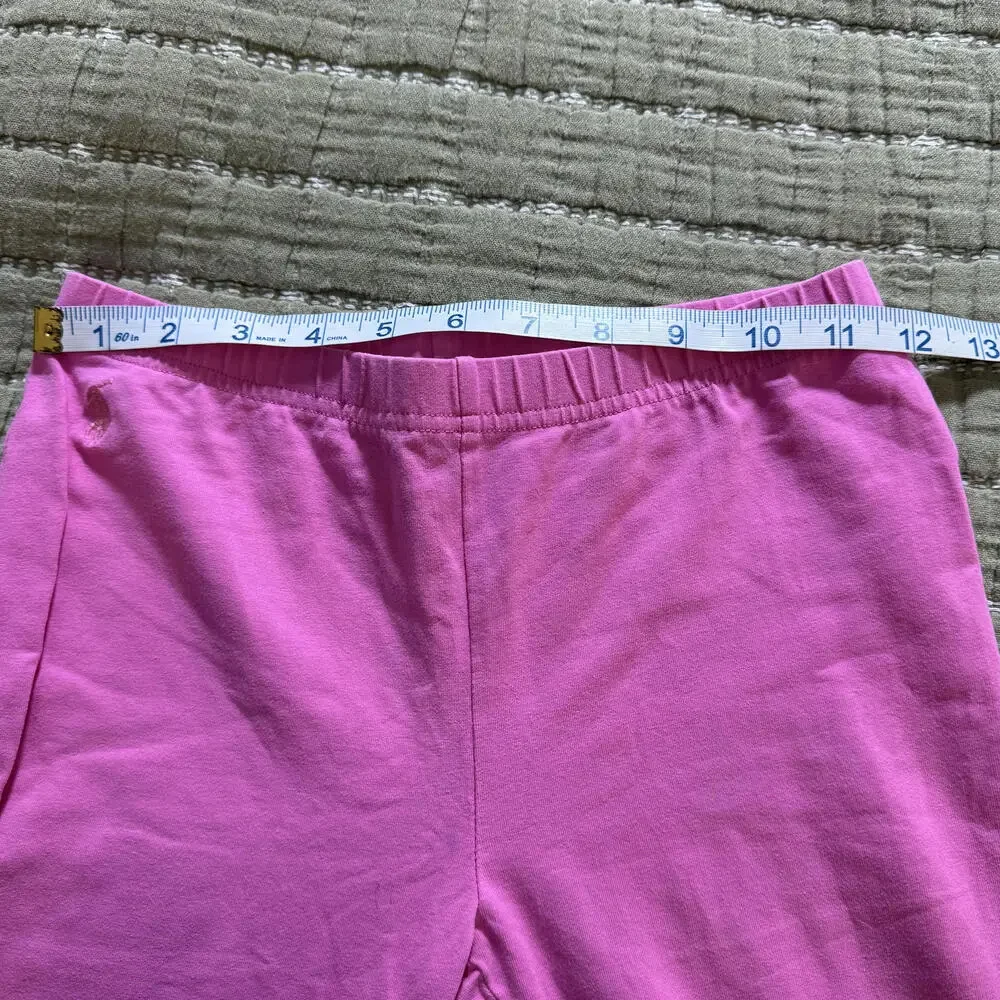 RALPH LAUREN Girls SZ‎ L (12-14) Pink Equestrian pull on Leggings. With Flaw